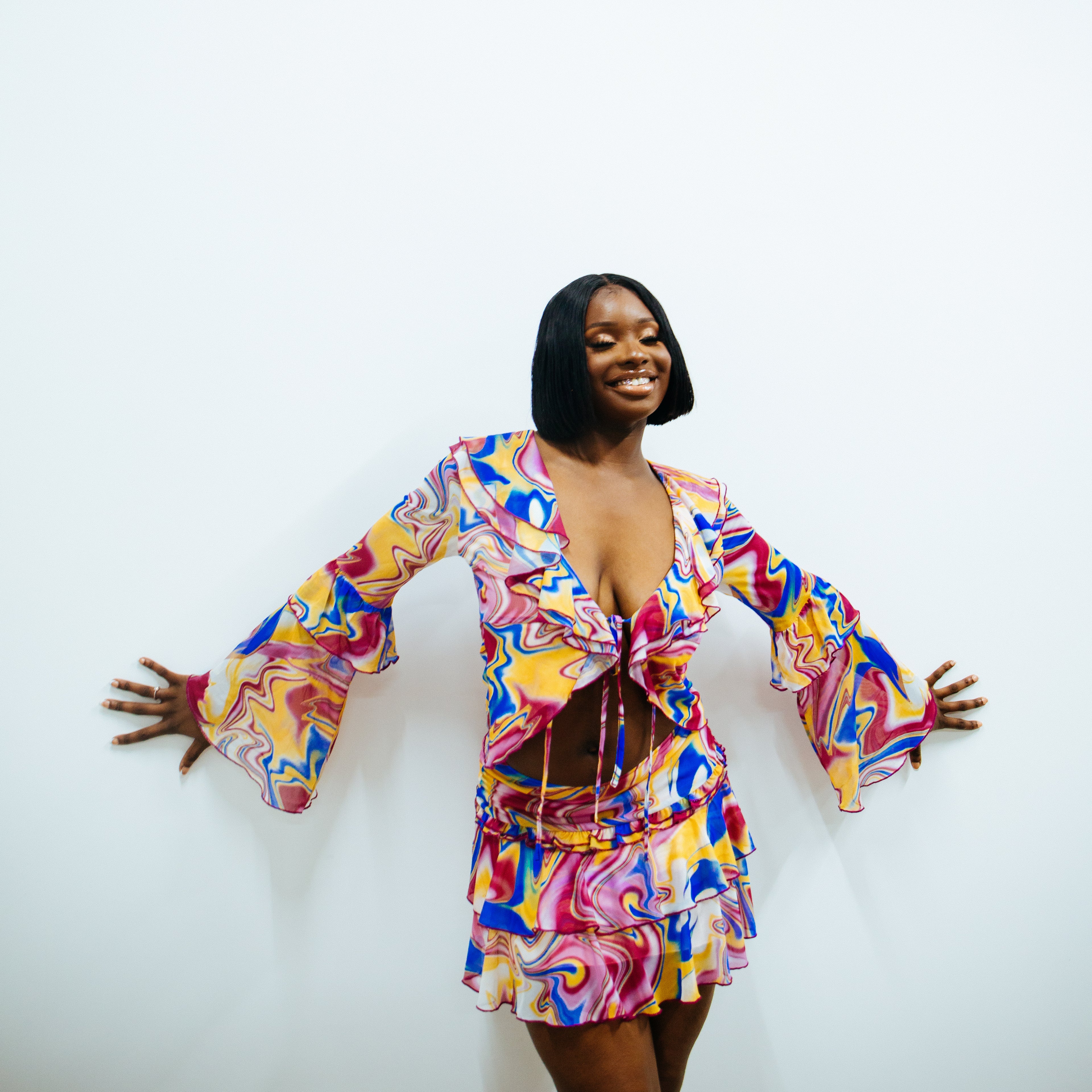 CULTRSVN Ruffle Skirt image 0