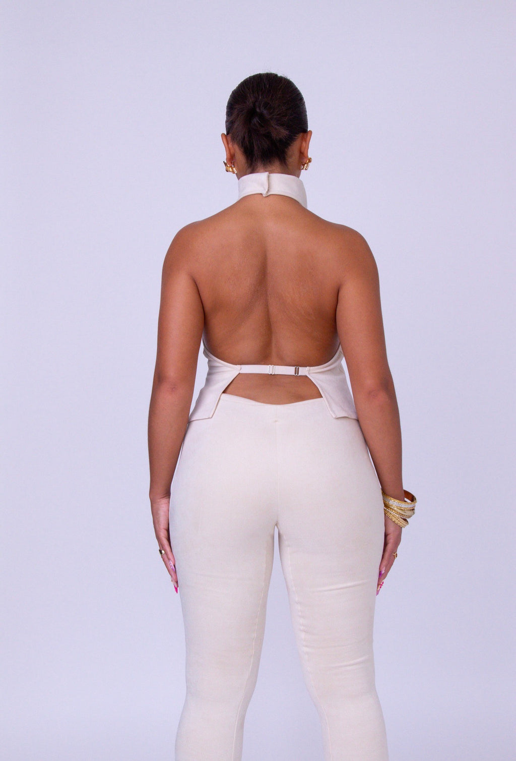 YURI STRETCH SUEDE SET