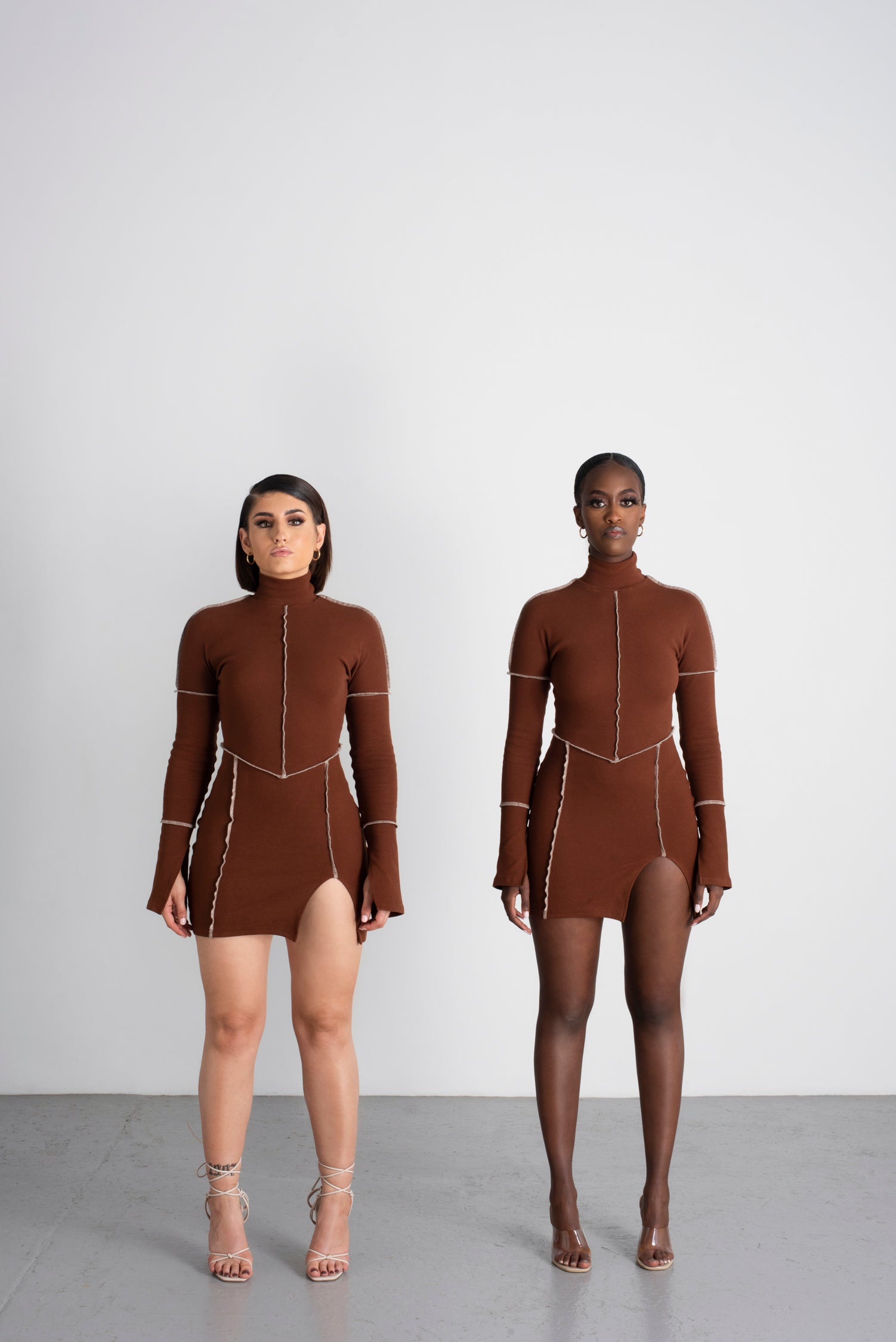 Demure Brown Dress image 6
